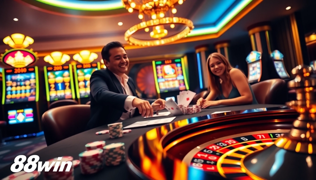 Experience the thrill of gaming at 68win with vibrant tables and exciting gameplay.